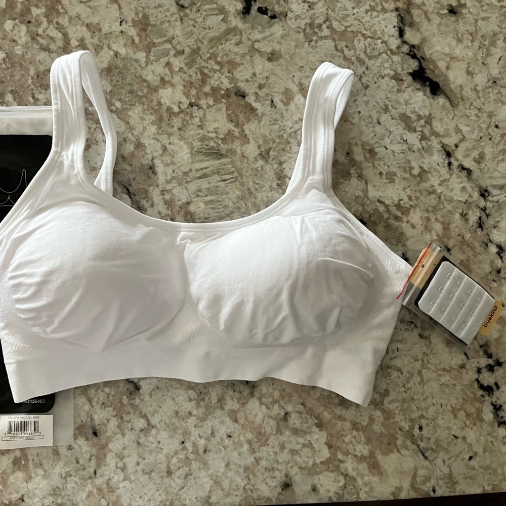True Kind white  x-large Daily Comfort Wirefree shaper bra